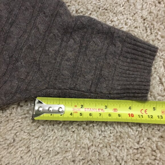 BCBGMaxAzria Wool Blend Short Sleeve Sweater Tee - Picture 14 of 14